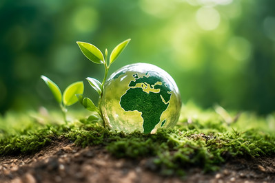 Symbolbild Erde im Einklang mit der Natur