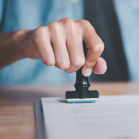 Symbolbild Genehmigung