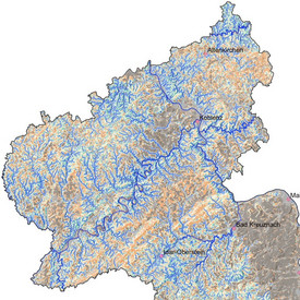 Kartenausschnitt RLP mit Klimaresilienz