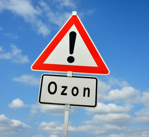 Symbolbild Ozonwarnung