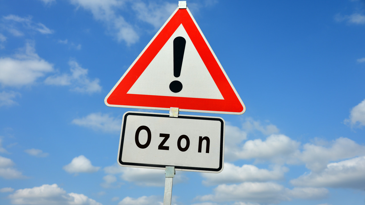 Symbolbild Ozonwarnung