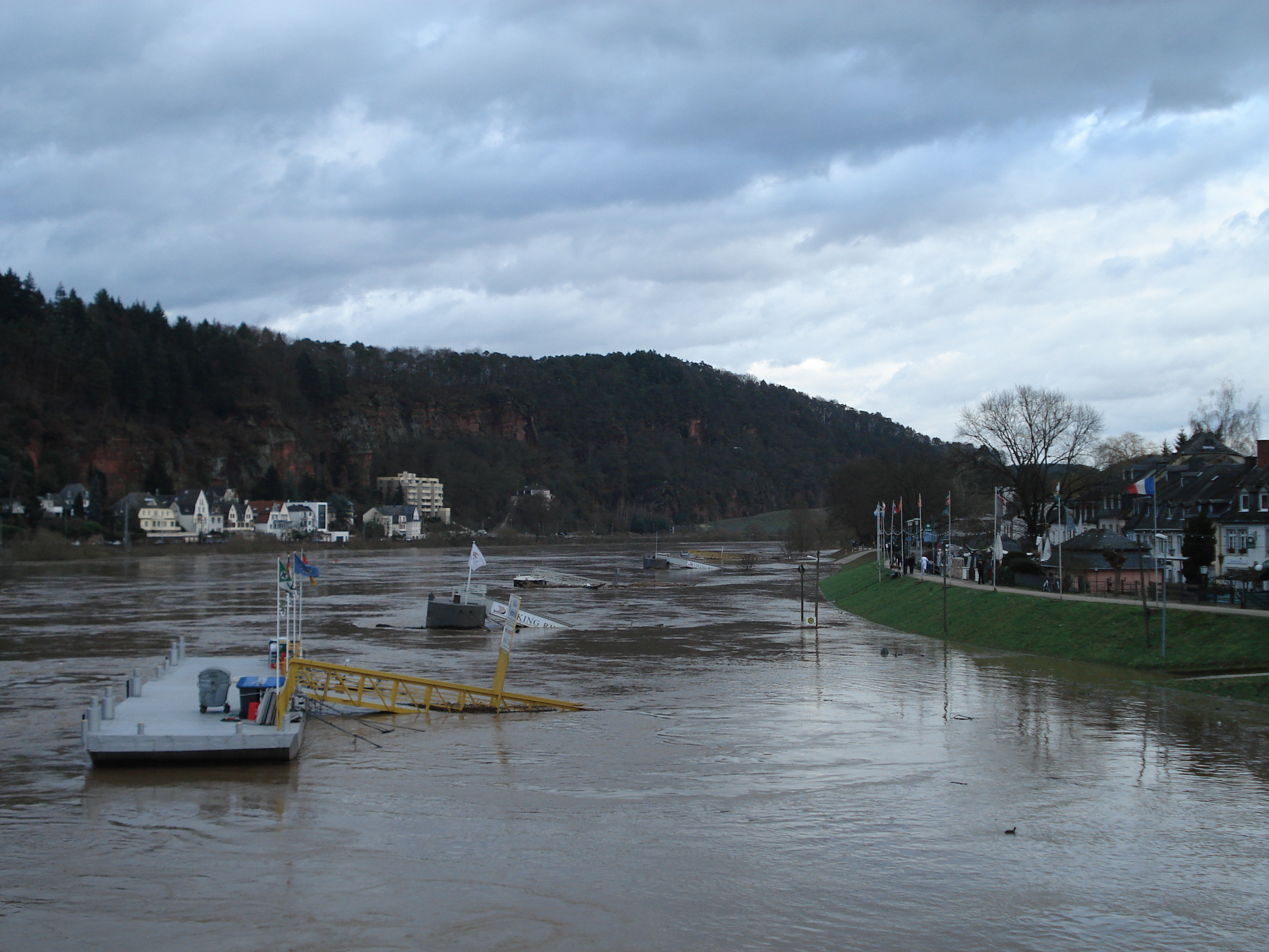 Moselhochwassers 2011 in Trier