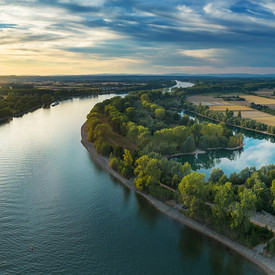 Grundwasserbelastung im Oberrheingraben