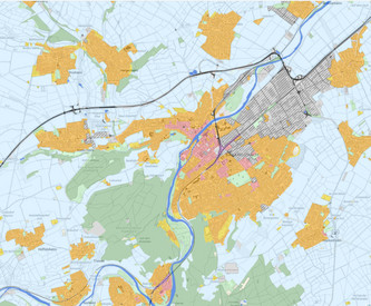 Klimatopkarte von Kaiserslautern