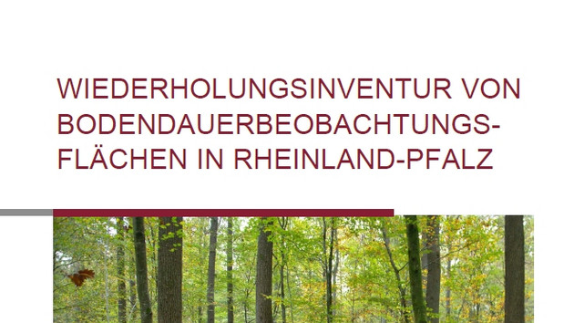 Veränderung des Bodenzustandes