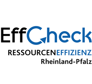 Logo "EffCeck Ressourceneffizienz Rheinland-Pfalz"