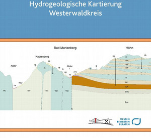 Titelseite des Berichtes zur Hydrogeologischen Kartierung Westerwaldkreis