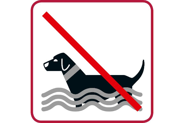 Hunde baden verboten (01c)