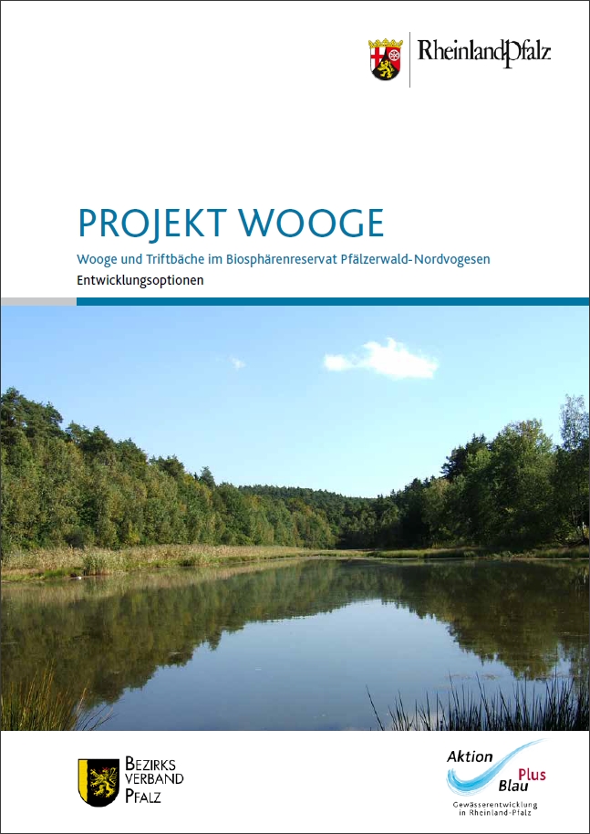 Titelseite der Broschüre "Projekt Wooge"